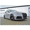 Maxton - Lame Du Pare-Chocs Avant V.2 Audi RS3 8V Sportback Noir Brillant