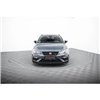 Maxton - Lame Du Pare-Chocs Avant V.2 Seat Leon Cupra / FR Mk3 FL Noir Brillant
