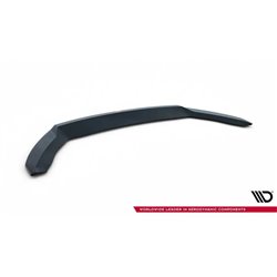 Maxton - Lame Du Pare-Chocs Avant V.2 Seat Leon Cupra / FR Mk3 FL Noir Brillant