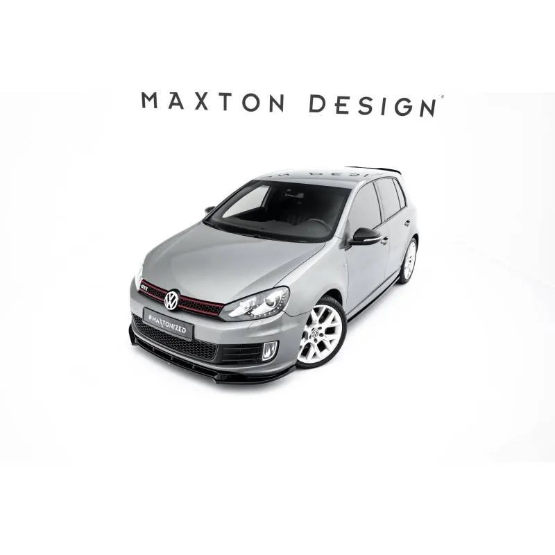 Maxton - LAME DE PARE-CHOCS AVANT VW GOLF VI GOLF GTI 35TH