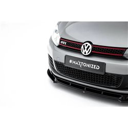 Maxton - LAME DE PARE-CHOCS AVANT VW GOLF VI GOLF GTI 35TH 