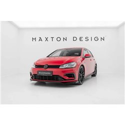 Maxton - Lame Du Pare-Chocs Avant V.2 Volkswagen Golf R / R-Line Mk7 Facelift