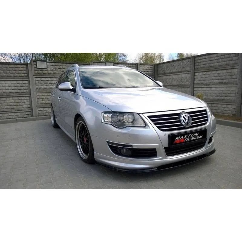 Maxton - LAME DU PARE-CHOCS AVANT VW PASSAT B6 R-LINE