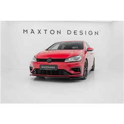 Maxton - Lame Du Pare-Chocs Avant V.3 Volkswagen Golf R / R-Line Mk7 Facelift