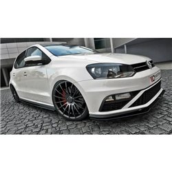 Maxton - LAME DU PARE-CHOCS AVANT V.2 Volkswagen Polo GTI Mk5 Facelift