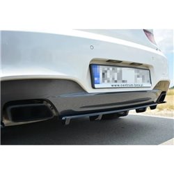 Maxton - Arriere Splitter BMW 6 Gran Coupé MPACK (avec une barre verticale)