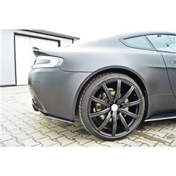 Maxton - LAME DU PARE CHOCS ARRIERE ASTON MARTIN V8 VANTAGE Noir Brillant