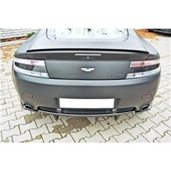 Maxton - LAME DU PARE CHOCS ARRIERE ASTON MARTIN V8 VANTAGE Noir Brillant