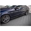Maxton - Rajouts Des Bas De Caisse Mercedes-AMG C 43 / AMG-Line W205 Noir Brillant
