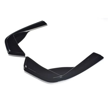 Maxton - Lames De Pare-Chocs Arrière Latérales Mercedes-AMG C 43 W205 Noir Brillant