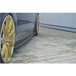 Maxton - SET DES DIFFUSEUR DES BAS DE CAISSE VOLKSWAGEN JETTA MK6 SEDAN AVANT FACELIFT Noir Brillant