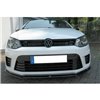 Maxton - LAME DU PARE-CHOCS AVANT / SPLITTER Volkswagen Polo WRC Mk5 Noir Brillant