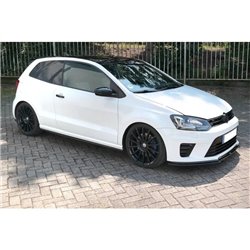 Maxton - LAME DU PARE-CHOCS AVANT / SPLITTER Volkswagen Polo WRC Mk5 Noir Brillant