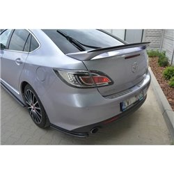 Maxton - BECQUET EXTENSION MAZDA 6 MK2 SPORT HATCH (GH-SERIES) AVANT FACELIFT Noir Brillant
