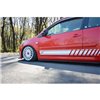 Maxton - Rajouts Des Bas De Caisse Pour Ford Fiesta ST Mk6 Noir Brillant