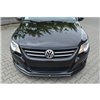 Maxton - LAME DU PARE-CHOCS AVANT / SPLITTER V.2 VW PASSAT CC STANDARD Noir Brillant
