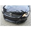 Maxton - LAME DU PARE-CHOCS AVANT / SPLITTER V.2 VW PASSAT CC STANDARD Noir Brillant