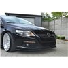 Maxton - LAME DU PARE-CHOCS AVANT / SPLITTER V.2 VW PASSAT CC STANDARD Noir Brillant