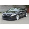 Maxton - LAME DU PARE-CHOCS AVANT / SPLITTER V.2 VW PASSAT CC STANDARD Noir Brillant