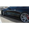 Maxton - SET DES DIFFUSEUR DES BAS DE CAISSE NISSAN GT-R AVANT FACELIFT COUPE (R35-SERIES) Noir Brillant