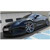 Maxton - SET DES DIFFUSEUR DES BAS DE CAISSE NISSAN GT-R AVANT FACELIFT COUPE (R35-SERIES) Noir Brillant