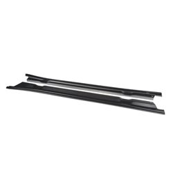 Maxton - SET DES DIFFUSEUR DES BAS DE CAISSE NISSAN GT-R AVANT FACELIFT COUPE (R35-SERIES) Noir Brillant
