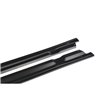 Maxton - SET DES DIFFUSEUR DES BAS DE CAISSE NISSAN GT-R AVANT FACELIFT COUPE (R35-SERIES) Noir Brillant