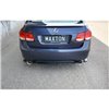 Maxton - LAME DU PARE-CHOCS ARRIERE LEXUS GS MK.3 Noir Brillant