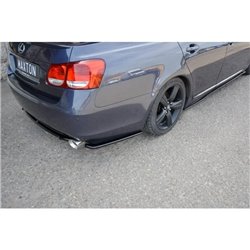 Maxton - LAME DU PARE-CHOCS ARRIERE LEXUS GS MK.3 Noir Brillant