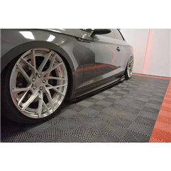 Maxton - Rajouts Des Bas De Caisse Pour Audi S5 / A5 S-Line F5 Coupe 