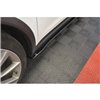 Maxton - SET DES DIFFUSEUR DES BAS DE CAISSE V.2 TESLA MODEL X Noir Brillant