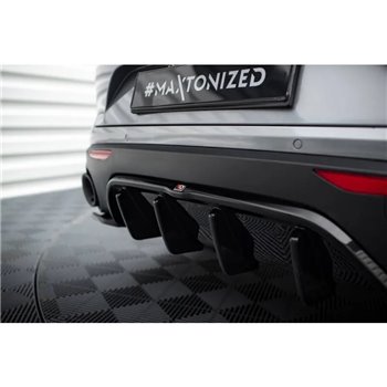 Maxton - RAJOUT DU PARE-CHOCS ARRIERE ALFA ROMEO STELVIO Noir Brillant