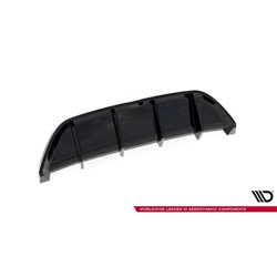 Maxton - RAJOUT DU PARE-CHOCS ARRIERE ALFA ROMEO STELVIO Noir Brillant