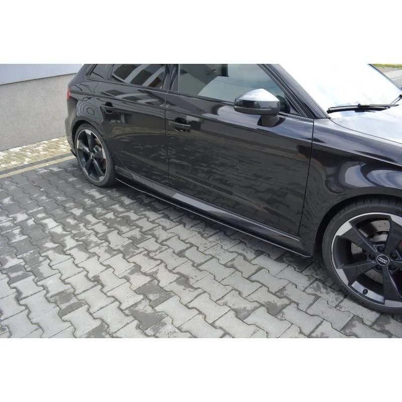 Maxton - Sport Rajouts Des Bas De Caisse Pour V.1 Audi RS3 8V FL Sportback