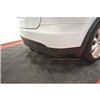 Maxton - RAJOUT DU PARE-CHOCS ARRIERE TESLA MODEL X Noir Brillant