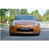 Maxton - LAME DU PARE-CHOCS AVANT / SPLITTER NISSAN 350Z Noir Brillant