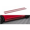 Maxton - SET DES DIFFUSEUR DES BAS DE CAISSE VW GOLF Mk7 GTI CLUBSPORT Rouge