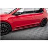 Maxton - SET DES DIFFUSEUR DES BAS DE CAISSE VW GOLF Mk7 GTI CLUBSPORT Rouge