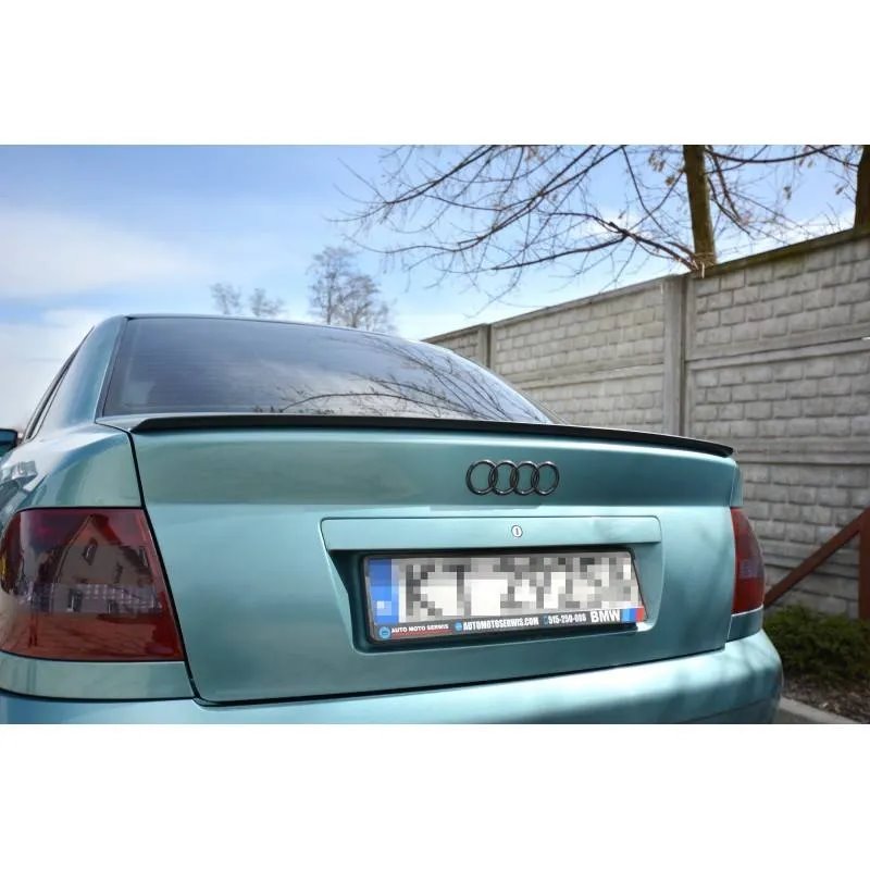 Maxton - Spoiler Cap Audi A4 / S4 B5 Sedan Noir Brillant