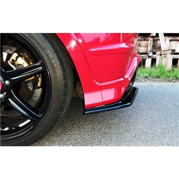 Maxton - LAME DU PARE CHOCS ARRIERE HONDA CIVIC VIII TYPE-R GP Noir Brillant
