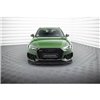 Maxton - Lame Du Pare-Chocs Avant / Lame V.2 Audi RS4 B9 Noir Brillant