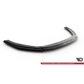 Maxton - Lame Du Pare-Chocs Avant / Lame V.2 Audi RS4 B9 Noir Brillant