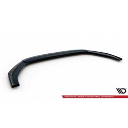Maxton - Lame Du Pare-Chocs Avant / Lame V.2 Audi RS4 B9 Noir Brillant