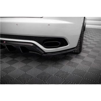 Maxton - LAME DU PARE CHOCS ARRIERE V.2 Maserati Granturismo Mk1 Noir Brillant