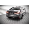 Maxton - Arriere Splitter BMW M5 F90 Noir Brillant