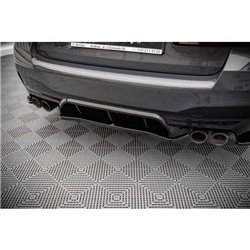 Maxton - Arriere Lame BMW M5 F90 Noir Brillant