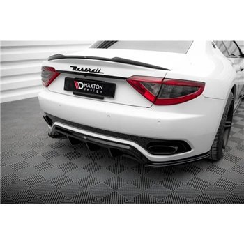 Maxton - RAJOUT DU PARE-CHOCS ARRIERE Maserati Granturismo Mk1 Noir Brillant