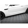 Maxton - Rajouts Des Bas De Caisse BMW M6 / 6 M-Pack Coupe / Cabriolet F06 / F13 / F12 Noir Brillant