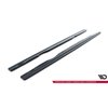 Maxton - Rajouts Des Bas De Caisse BMW M6 / 6 M-Pack Coupe / Cabriolet F06 / F13 / F12 Noir Brillant