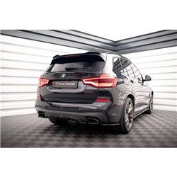 Maxton - BECQUET EXTENSION BMW X3 M40d / M40i / M-Pack G01 / iX3 G08 Facelift Noir Brillant